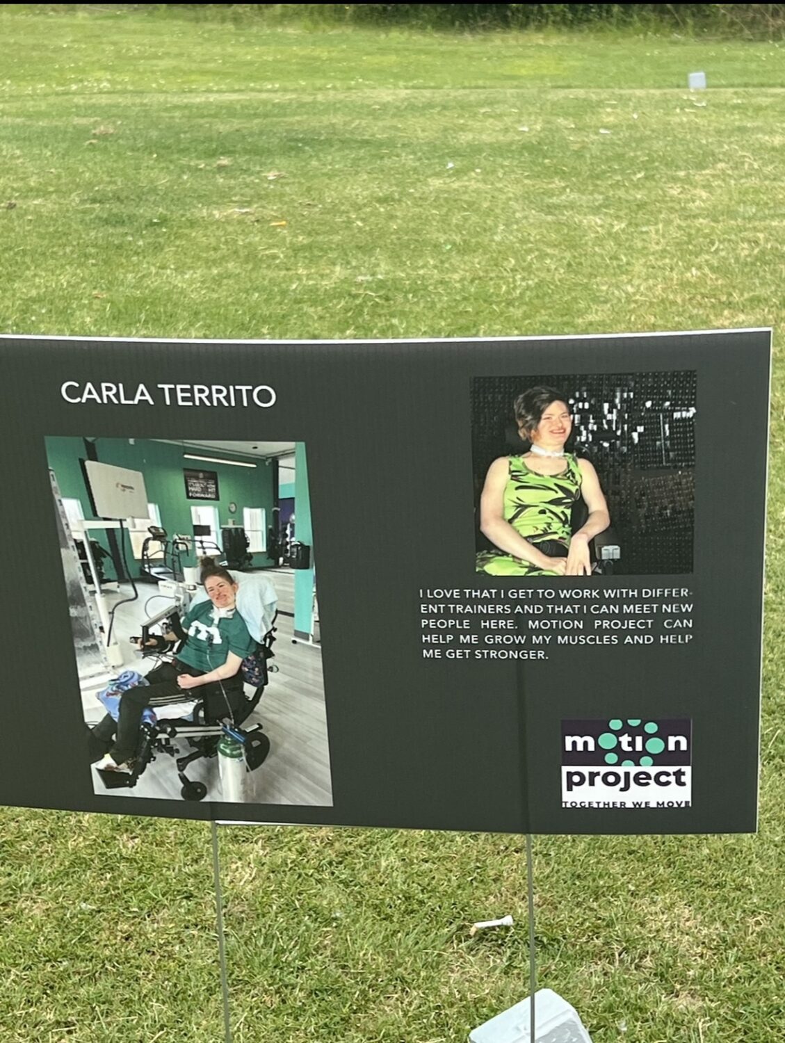 Motion Project Sign
